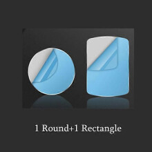 (1 rond 1 rectangle) Support magnétique pour téléphone portable SYRINX pour iPhone X Samsung Support