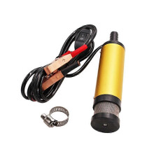 Mini pompa sommergibile elettrica portatile da 12 V a 24 V CC per pompaggio di gasolio, acqua, guscio