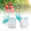 Nylon fruktskyddspåse - E - 100st - Vit - 15 * 10cm 1
