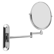 Miroir extensible de 8 pouces de large, miroir mural; miroir de rasage, grossissement cosmétique 7x