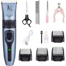 Hondentondeuse IPX7 Professionele draadloze afneembare hondentondeuse Keramische messen LCD-scherm Snel
