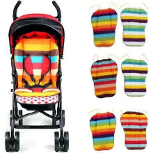 cuscino per passeggino in cotone con fodera casuale