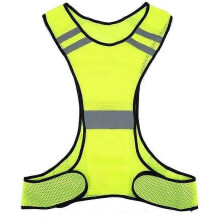 Gilet de sécurité réfléchissant haute visibilité, taille réglable, pour cyclisme, moto, marche, course