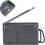 AM FM Compact Transistor Player Radio - Mini Pocket Multifunctioneel - Ingebouwde luidspreker - Telescopische 1