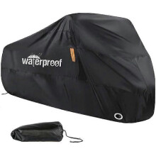 Housse de vélo pour 2 vélos, housse de vélo pour rangement extérieur, nylon 210T, imperméable, anti-poussière,