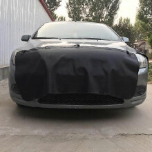 1 tapis de protection magnétique en cuir pour garde-boue de voiture, avec crochets, pour réparation