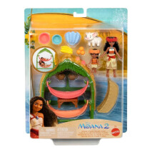 Disney Moana 2 Moana & Simea Village Home Playset Toy