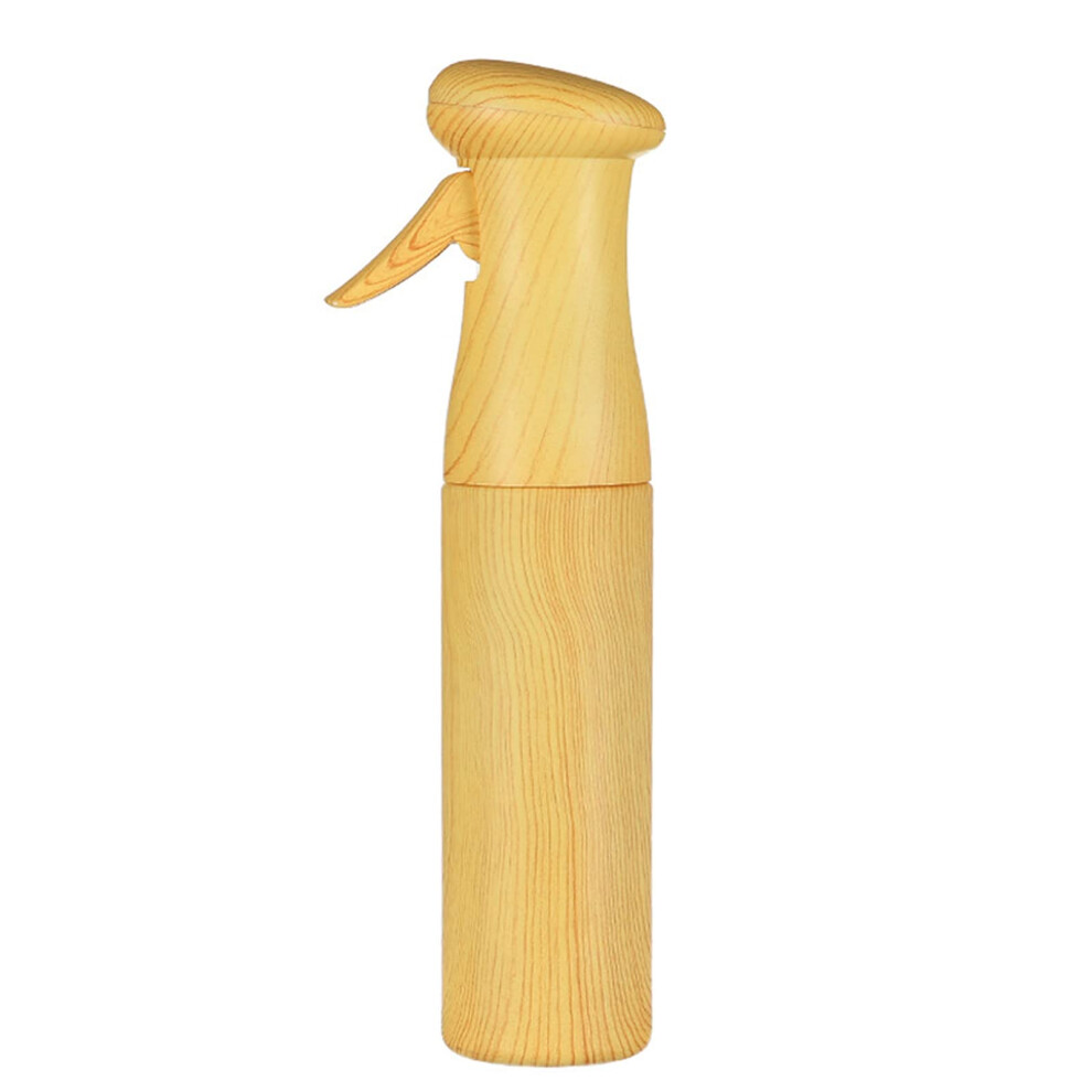 Grain Fine Hair Mist Spray Bottles Empty 300Ml Wooden Continuous Spray Bottles For Hair Styling, Plants, And Cleaning