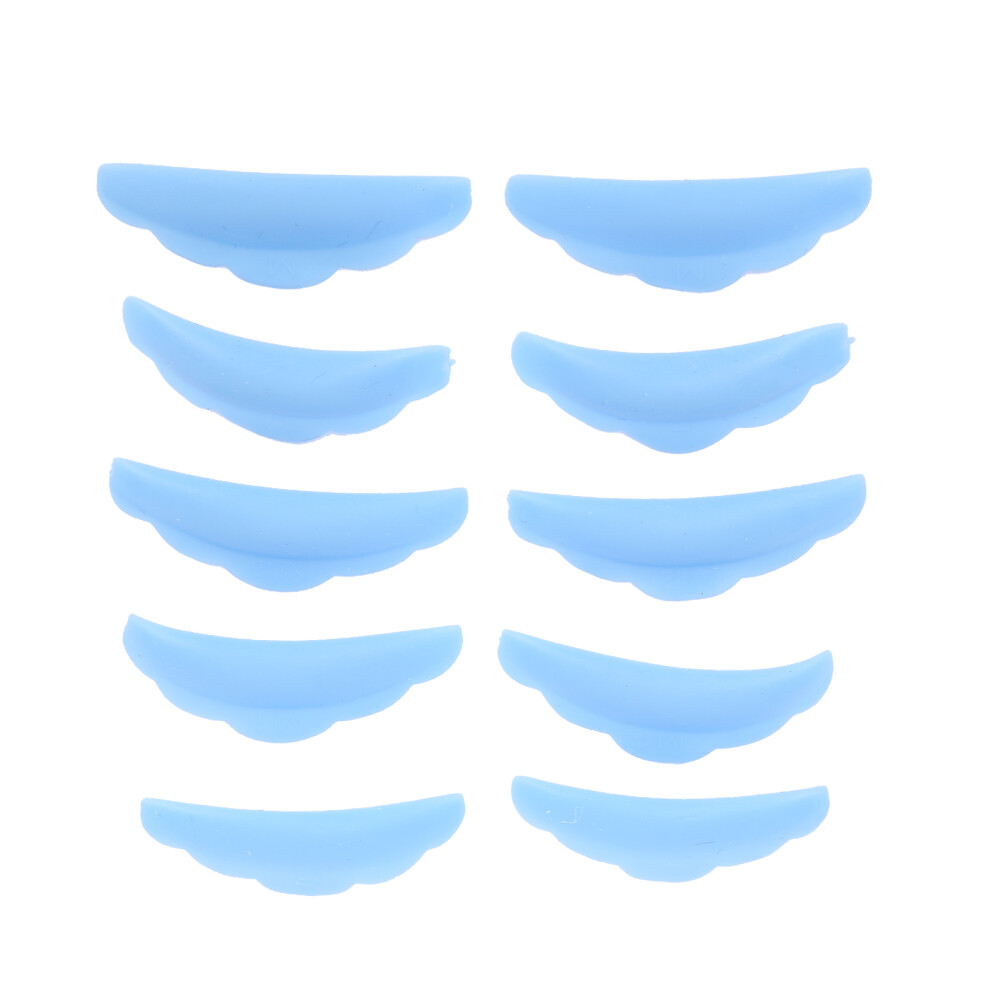 5 Pairs Silicone Eyelash Perming Pad Eyelashes