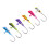 6 Stück Eisangelköder Eisangelbleie Mini Jig Köpfe Köder aus Carbonstahl für Winter Outdoor 005 16