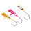 6 Stück Eisangelköder Eisangelbleie Mini Jig Köpfe Köder aus Carbonstahl für Winter Outdoor 005 12