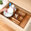 Kitchen Cabinet Drawer Organizer Cutlery Tray 5