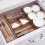 Kitchen Cabinet Drawer Organizer Cutlery Tray 9