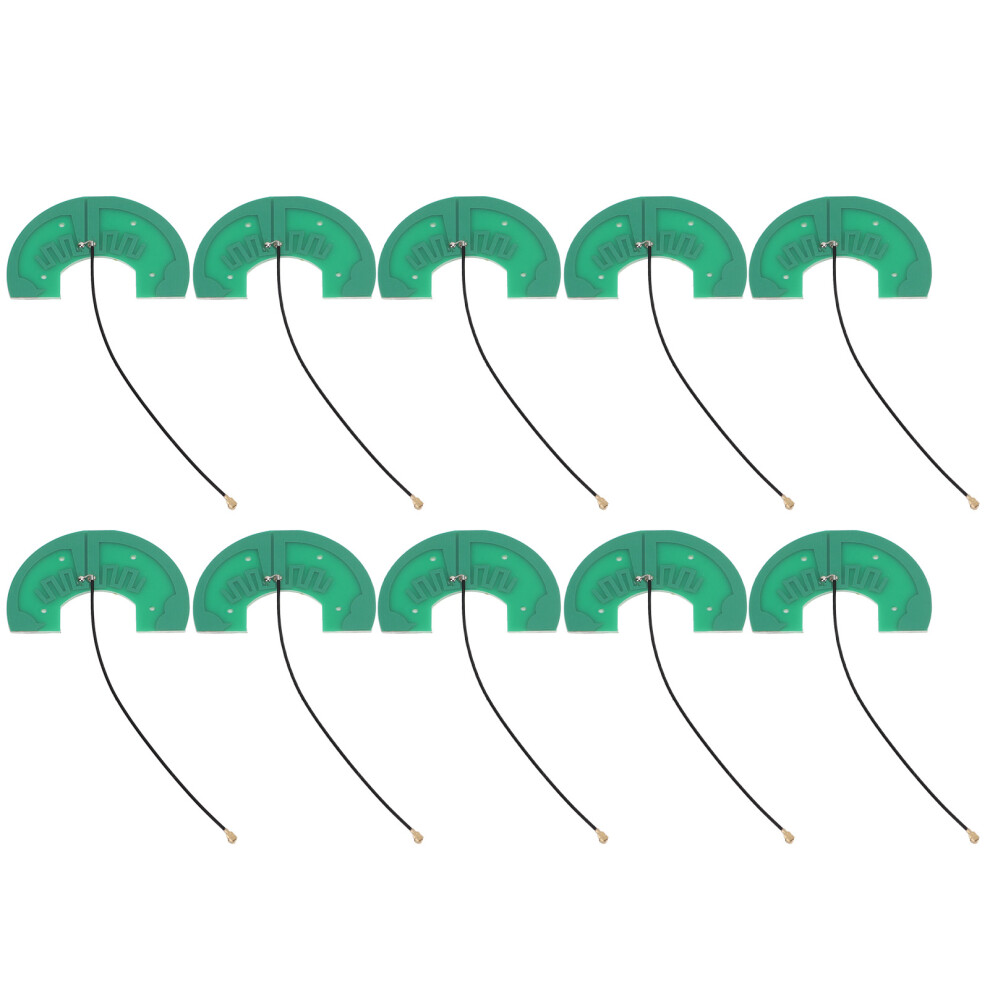 10Pcs Indoor U-Shape 4G Signal Antennas 8Dbi Pcb Hard Board 7671342611419