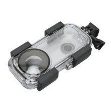 Insta360 ONE X2 Tauchcase Transparent 40m / 131ft Wasserdichtes Depth Kamerahülle für Tauchen Schnorcheln Schwimmen