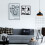 Modern Silent Wall Clock Non Ticking Silver 2