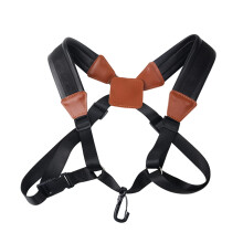 Saxophone Neck Strap Adjustable Padded Harness for Baritone Alto Tenor Soprano Saxophones - Comfortable Shoulder Sling