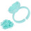100pcs Lash Glue Holder Ring Cup Eyelash 6