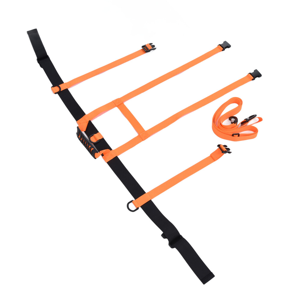 Children Ski Training Safety Ropes Adjustable Nylon Orange Ski Harness