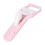 Pink Portable Home Eyelash Curler, Ergonomic Press-Type Makeup Tool 12