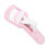 Pink Portable Home Eyelash Curler, Ergonomic Press-Type Makeup Tool 1
