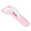Pink Portable Home Eyelash Curler, Ergonomic Press-Type Makeup Tool 15