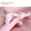 Pink Portable Home Eyelash Curler, Ergonomic Press-Type Makeup Tool 10