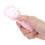 Pink Portable Home Eyelash Curler, Ergonomic Press-Type Makeup Tool 11