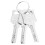 Ultra Silence Zinc Alloy Indoor Split Lock Simple 12