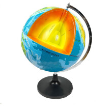 Earth's Interior 3D Globe Model for Teaching Geography - Educational Desktop Decoration for Elementary and Middle School Students