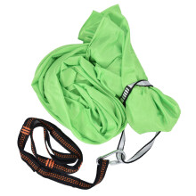 Hamac d'entraînement de yoga 1 2,8 m 100 280 cm Vert 25 kN