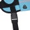 Reflective Elastic Dog Running Belt Bag Set, Sky Blue, Adjustable 10