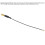 10-Pack LoRa 433.470MHz Spring Antennas IPEX Interface Copper RG1.13 12