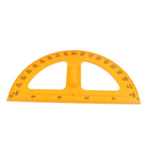 Protractors Bulk Classroom Set for Teachers, 10-inch Plastic Ruler, School Drafting Tools, Educational Stationery Supplies