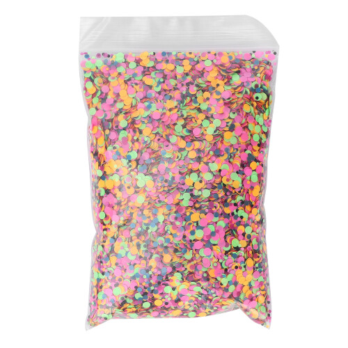 Circle Shape Chunky Glitter Cosmetic Nail Art