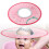 Waterproof Cloth Baby Shampooing Cap Elastic Kids 12