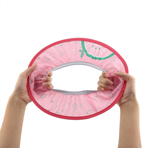 Waterproof Cloth Baby Shampooing Cap Elastic Kids 1