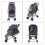 Windproof Baby Buggy Stroller Rain Cover 5