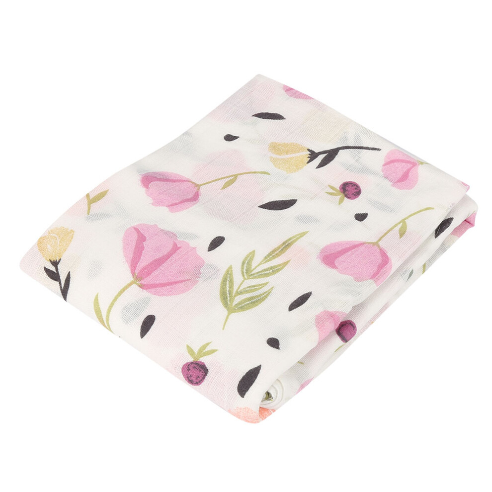 Breathable Newborn Swaddle Muslin Blanket Baby