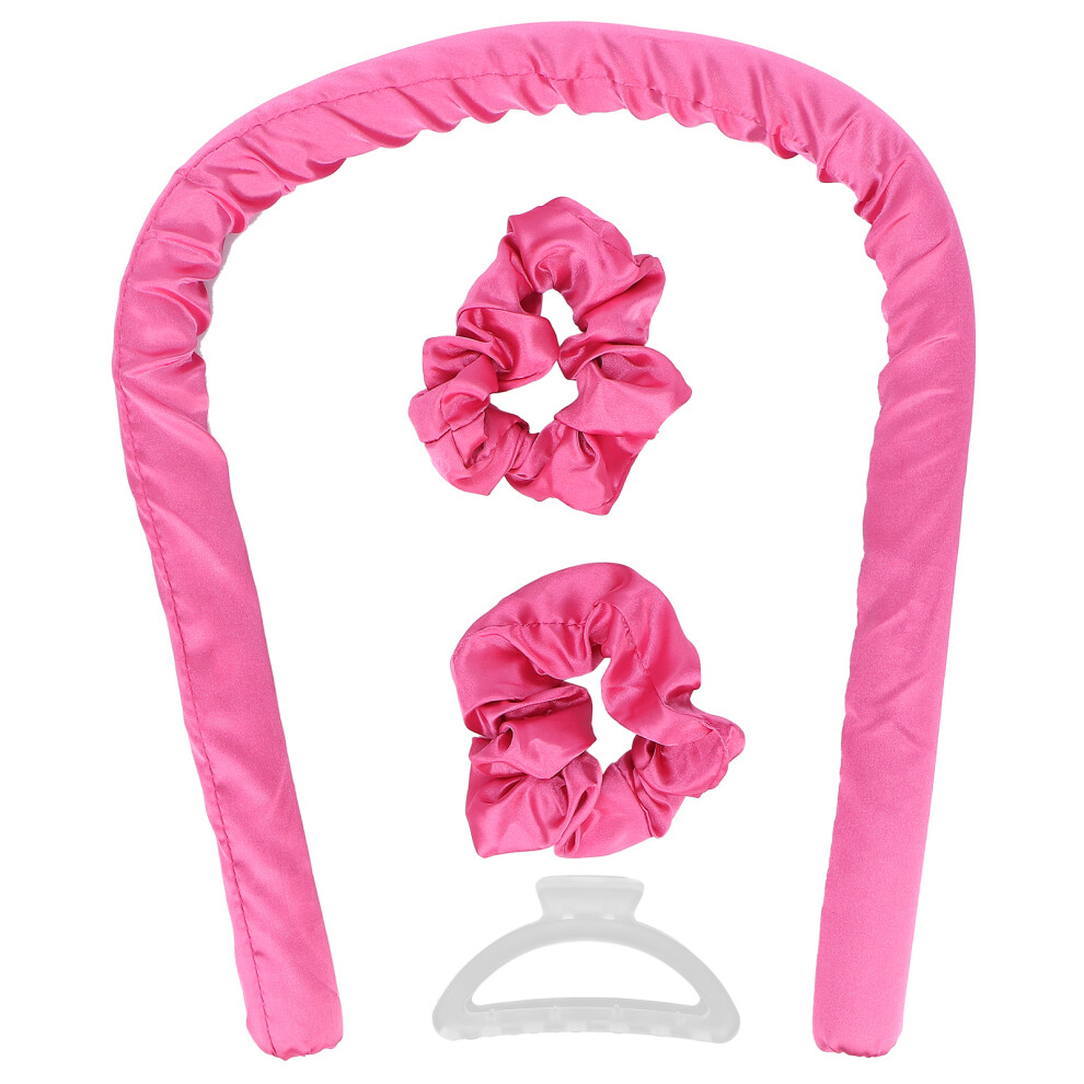 Red Curling Foam Hair Roller Heatless Hair Curlers