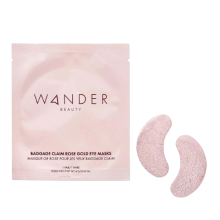 WANDER BEAUTY Baggage Claim Rose Gold Eye Masks