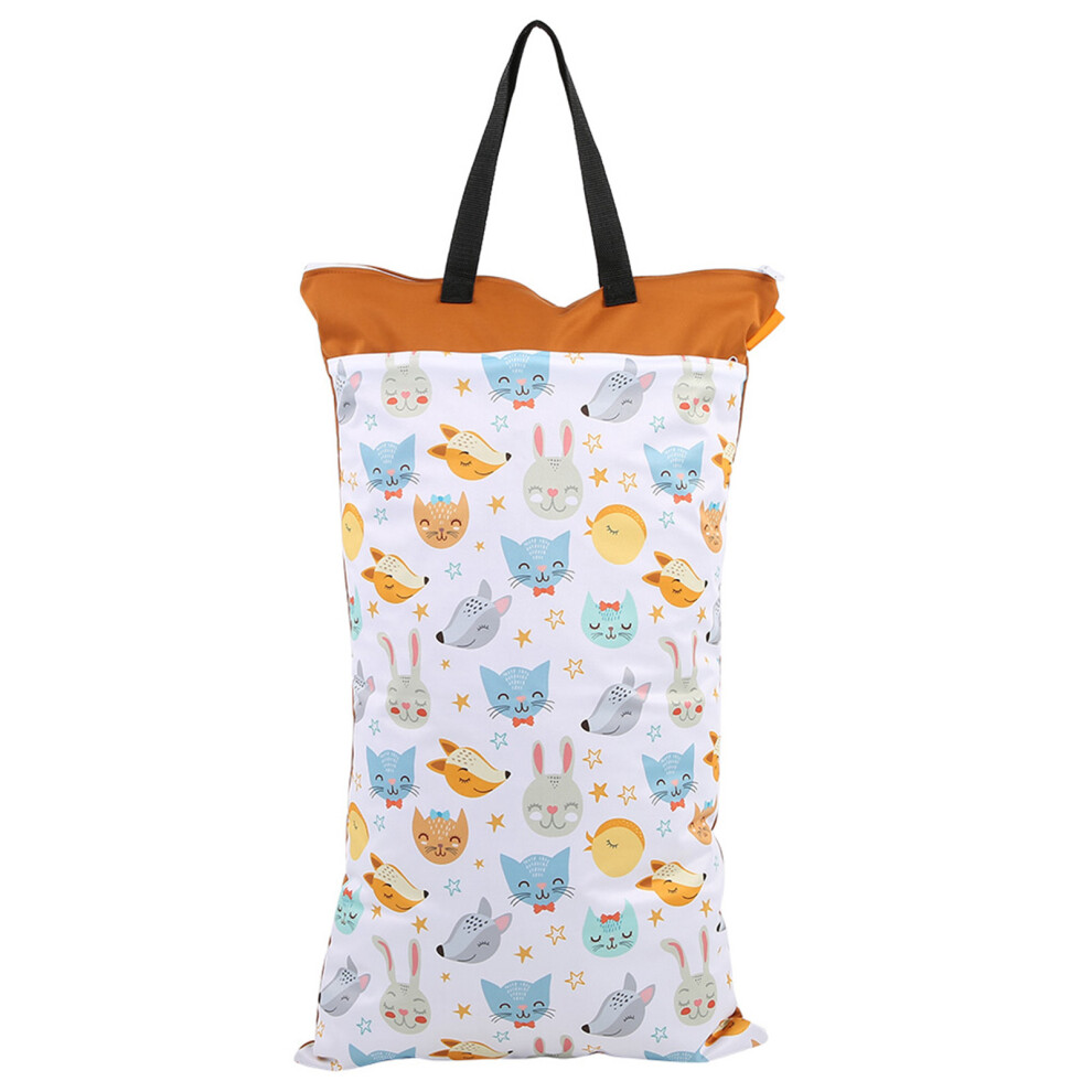 Large Hanging Wet/Dry Cloth Diaper Bag Waterproof