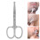 Nose Hair Scissors Stainless Steel Rounded Tip 10