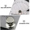 180 Stainless Steel Protractor Combination Angle Ruler for Accurate Multi-Angle Measuring and Layout Tasks 3