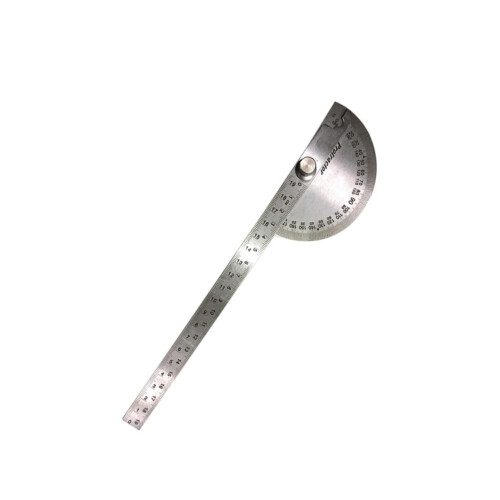 180 Stainless Steel Protractor Combination Angle Ruler for Accurate Multi-Angle Measuring and Layout Tasks