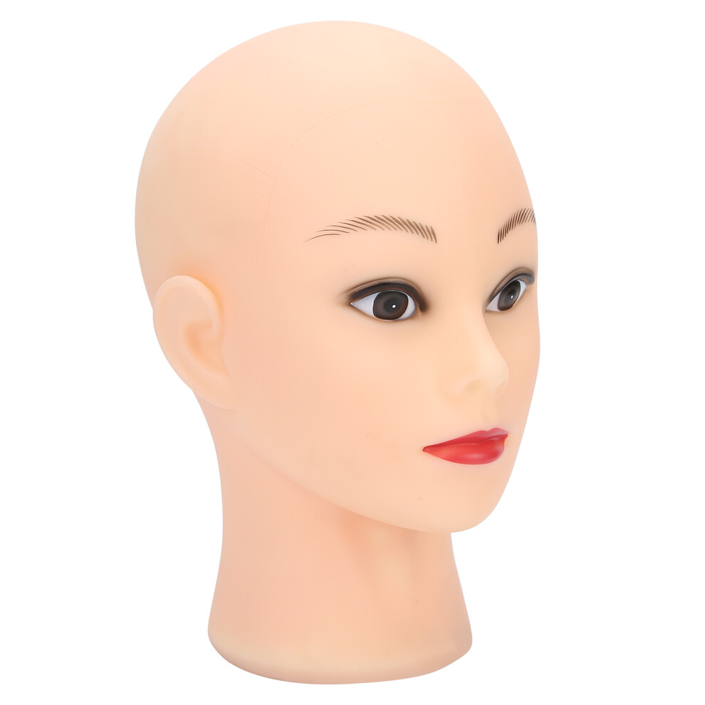 Unisex Bald Mannequin Head Hats Glasses Displaying Wigs
