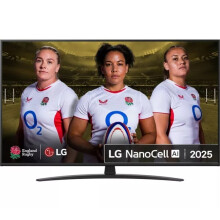 LG NANO81A 55" NanoCell AI 4K HDR Smart TV 2025 - 55NANO81A6A