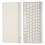 Tastiera wireless 2.4G, bianco-argento, bilingue 7
