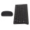 Set tastiera/mouse wireless 2.4G, nero, 10 m 12