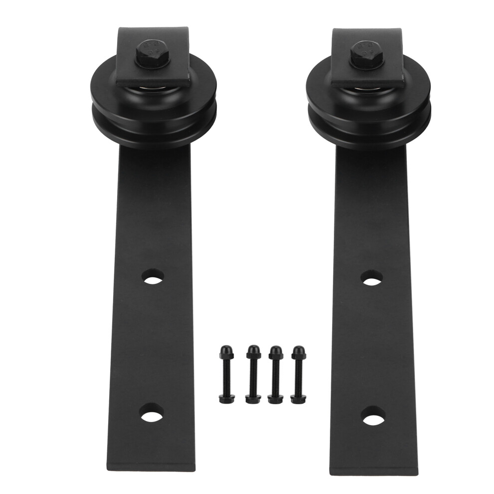 Sliding Barn Door Pulley Hardware Rack Hanger 9387669228688